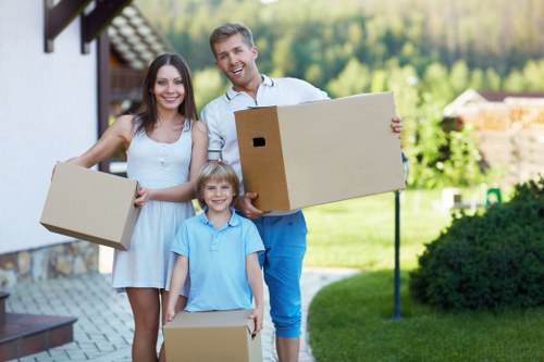 Office removals team planning a commercial move in Kingston