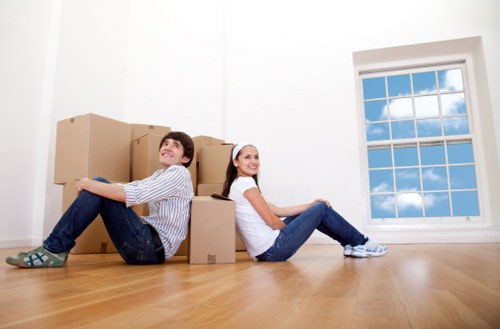 Local van service helping with a small move in Kingston