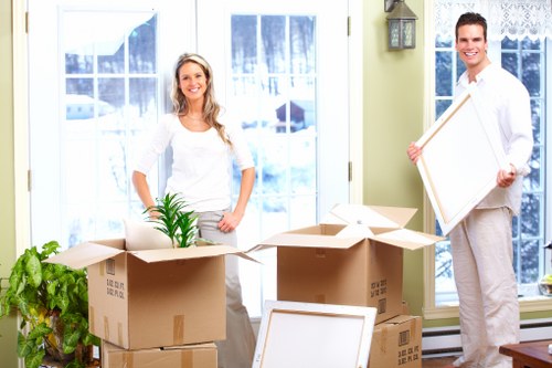Commercial movers handling office relocation in Kingston