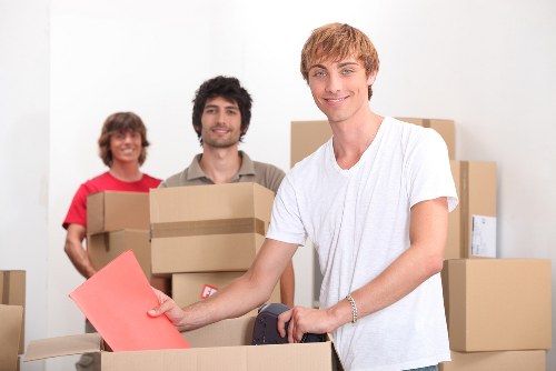 Business relocation transport and unloading at a Kingston premises