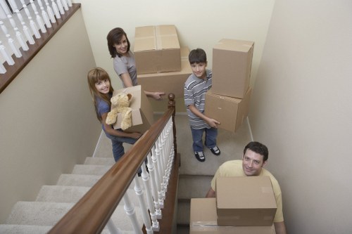 Professional removal of a wardrobe from a Kingston property